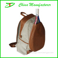 Unique design leather tennis bag backpack China